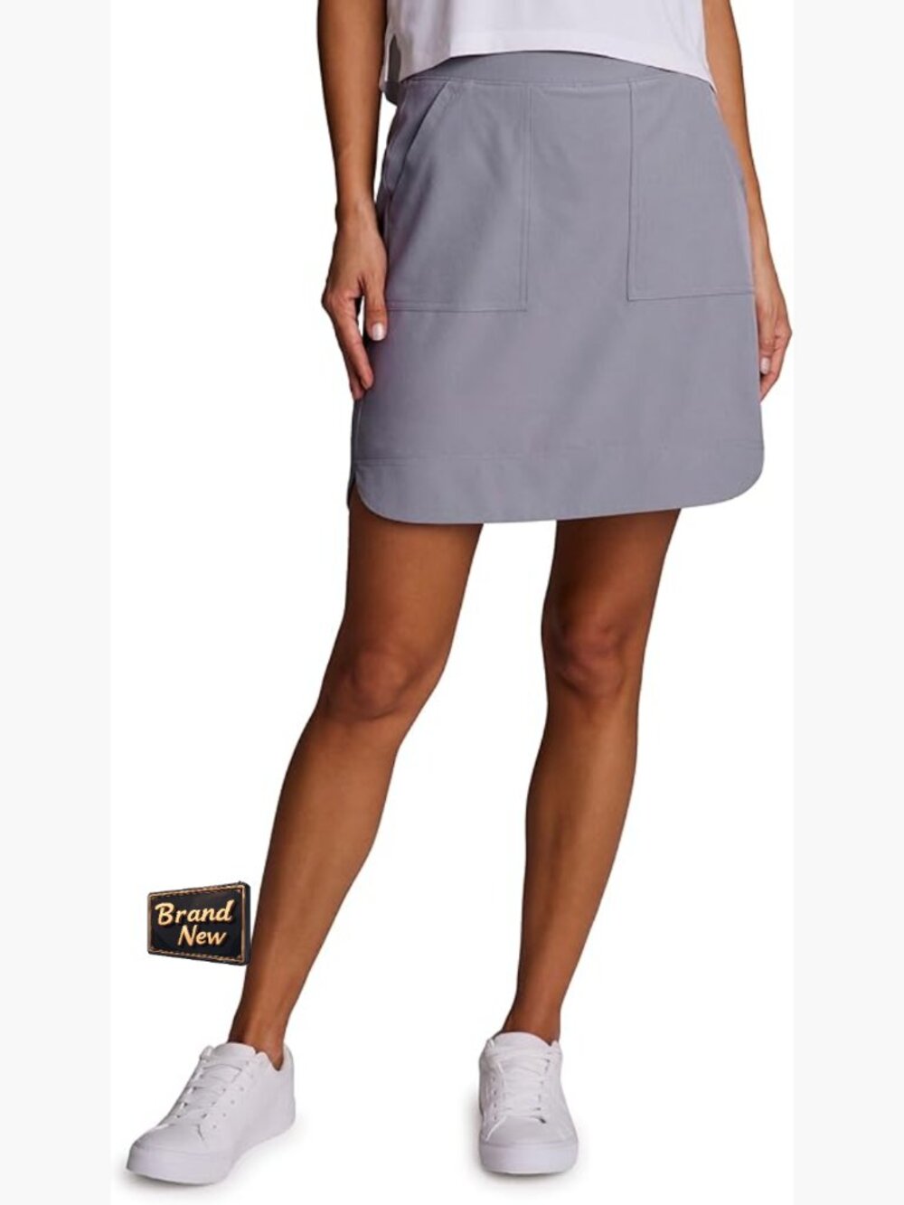 Longer Length Quick Dry Skort With Pockets For Pickleball Golf Tennis
